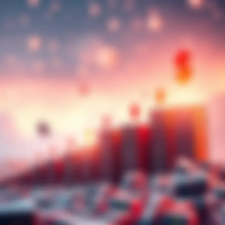 A representation of increasing parcel numbers from 150 to 1100 with dollar signs indicating earnings potential