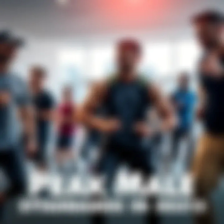 A group of successful men engaging in healthy activities, showcasing fitness and camaraderie.