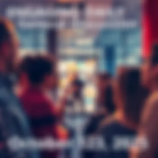 A group of people participating in an animated conversation about recent events