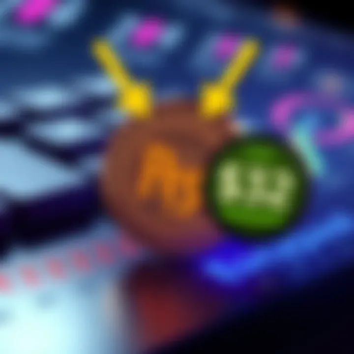 A visualization showing a Pepe coin symbol with arrows pointing to different dollar amounts, highlighting the $250 transfer versus the $32 wallet display.