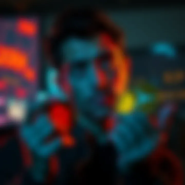 A person looking thoughtful while holding XRP cryptocurrency symbols, reflecting on the decision to sell their investment.