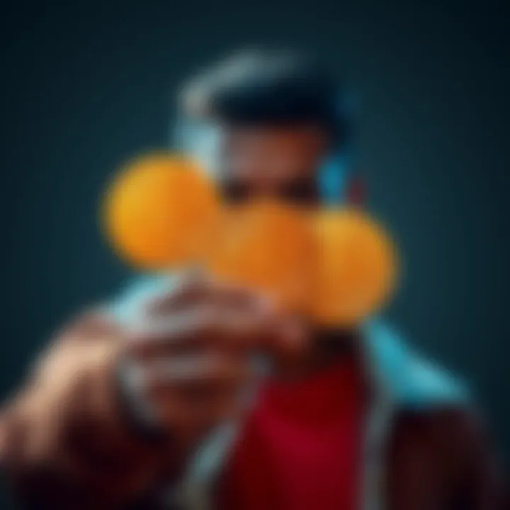 Individual proudly displaying Bitcoin coins in hand, representing wealth and cryptocurrency ownership