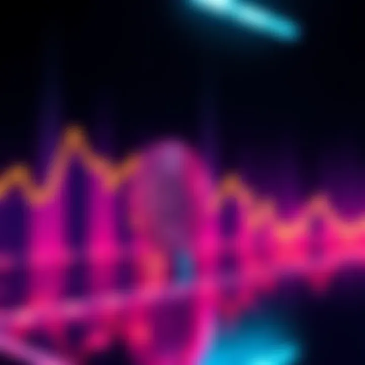 Graph Depicting Pi Cryptocurrency Price Decline A line graph showing the downward trend of Pi cryptocurrency prices approaching $0.1000