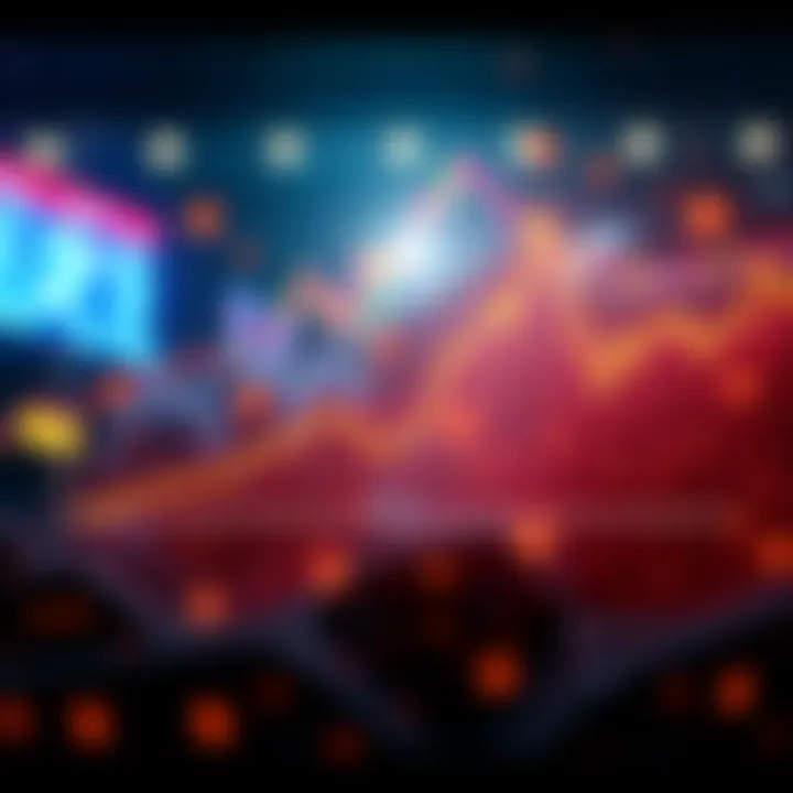 Fluctuations in Pi's Price Graph showing the rise and fall of Pi's price over time with market factors labeled.