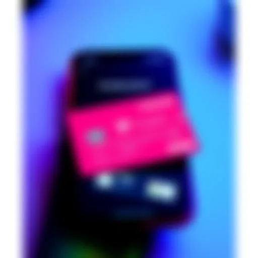A Visa card featuring the Polkadot logo, shown on a smartphone screen with Apple Pay and Google Pay icons displayed.
