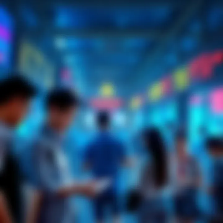 Polygon Crypto Adoption People engaging with digital currencies in Southeast Asia and Latin America, showing growth and interest in crypto adoption.