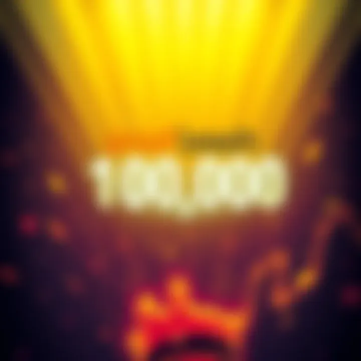 A vibrant graphic showing the Proof Leash logo with a bold '100,000' highlight, celebrating its market achievement.