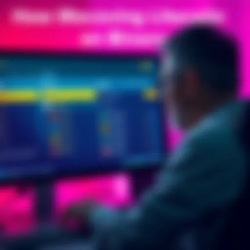 A person looking at a computer screen with a Binance interface, showing Litecoin and network options, looking concerned about funds sent to the wrong network.