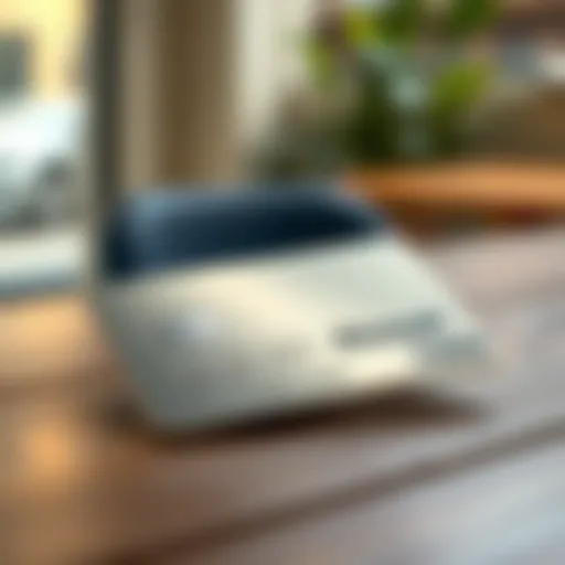 A close-up view of a shiny Revolut Metal Card placed on a wooden table with a soft-focus background.