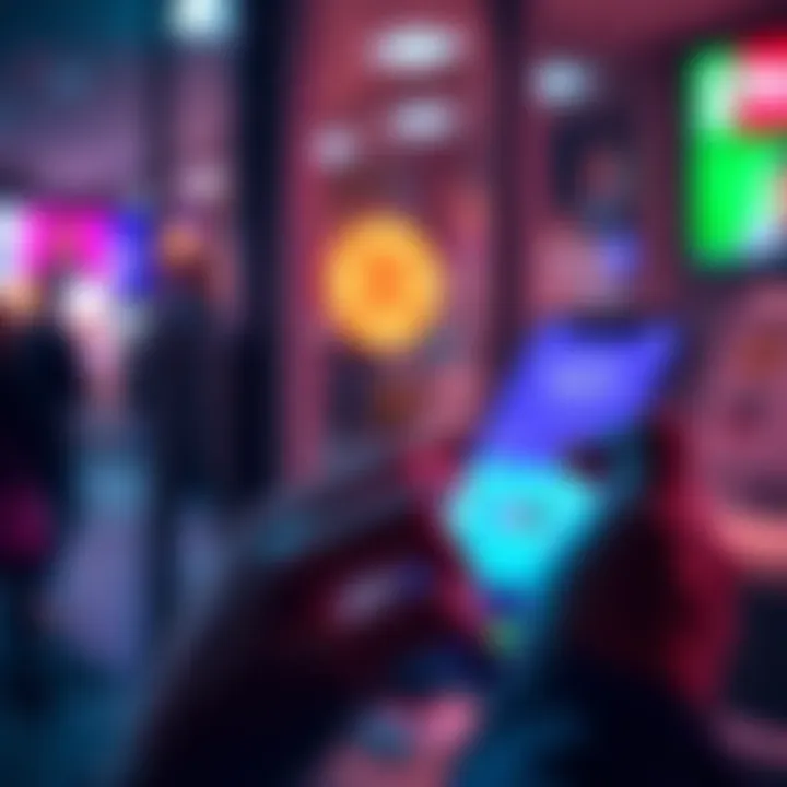 A person using the Revolut app on a smartphone to manage finances and view account details