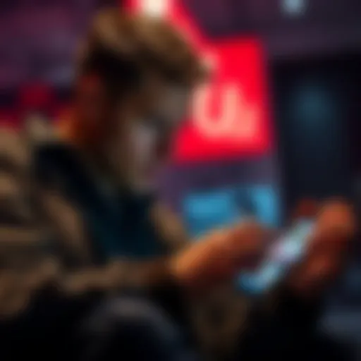 A worried Ledger user checks their device for scam alerts, highlighting the need for caution against new scams.
