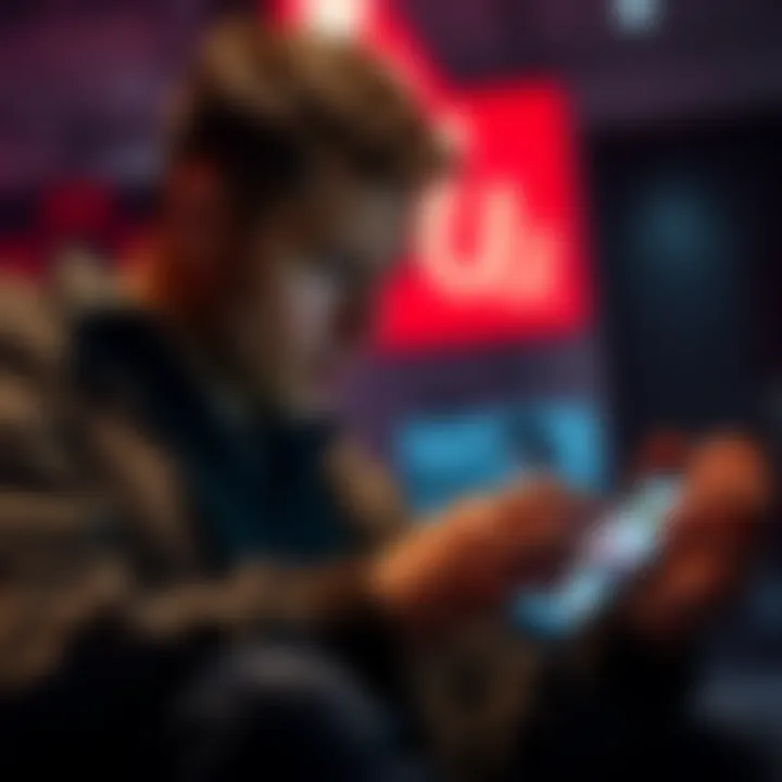 A worried Ledger user checks their device for scam alerts, highlighting the need for caution against new scams.