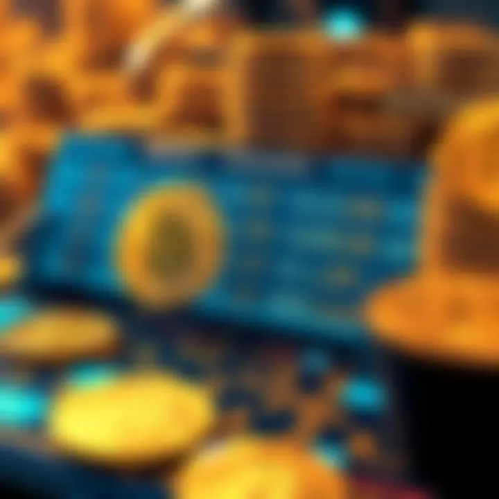 A visual representation of Bitcoin addresses showing unique codes for transactions, illustrating the importance of using different addresses for each transfer, with coins moving from an exchange to cold storage.