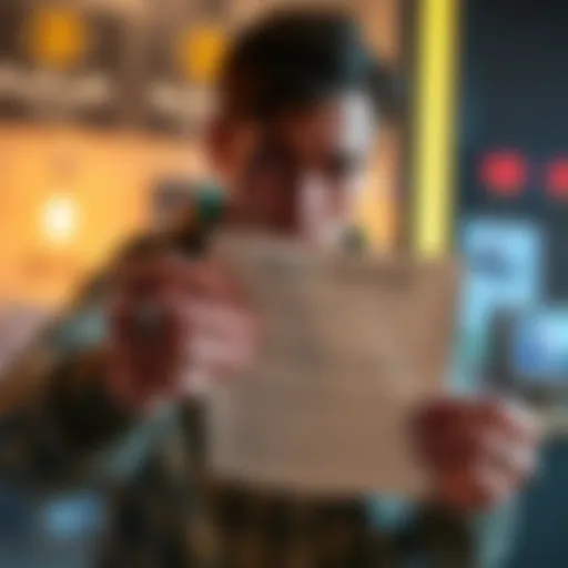 A person holding a paper with a seed phrase while looking concerned about its security