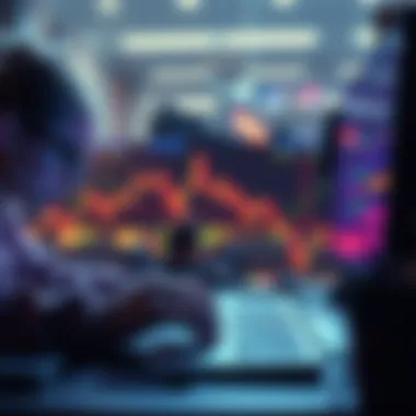A person managing their own digital assets on a computer, representing self-custody in finance