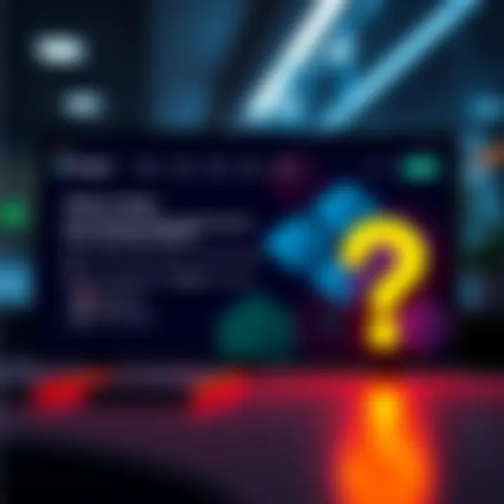 A screenshot showing the Polygon platform with updates and a question mark symbol, indicating uncertainty about selling transactions.
