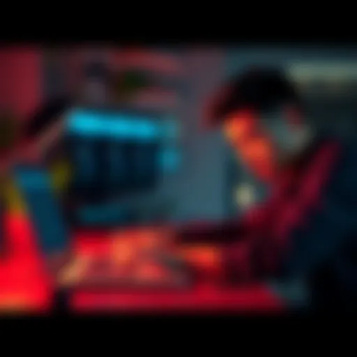 A person on a laptop looking frustrated while trying to find the refund button for Solana Seeker