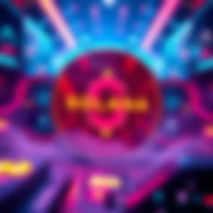 Graphic showing Solana logo with high transaction speed indicators and blockchain elements
