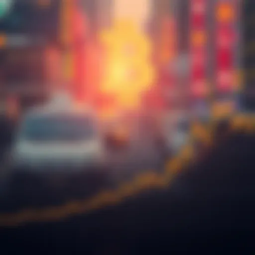 Graph showing Binance price stability despite rumors