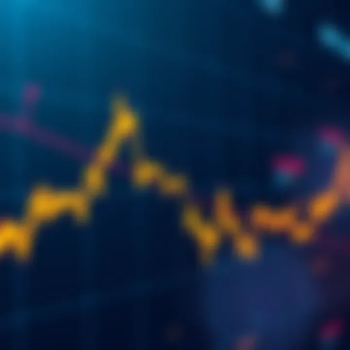 A graph showing stock market trend lines with an upward trend followed by a potential dip, representing market uncertainty ahead of September.