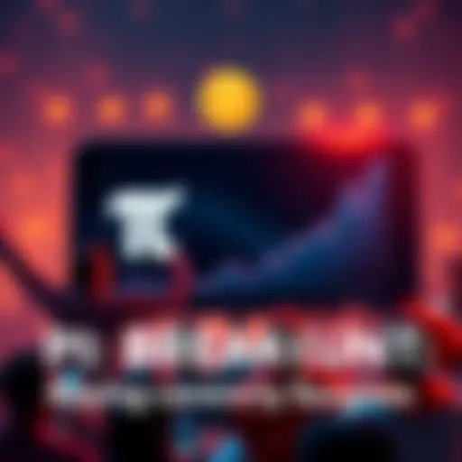 A chart showing a sharp increase in Pi cryptocurrency value with excited people discussing around it