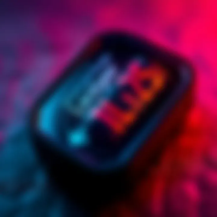 A close-up of a Ledger Flex device showing a bulging battery, indicating a safety issue.