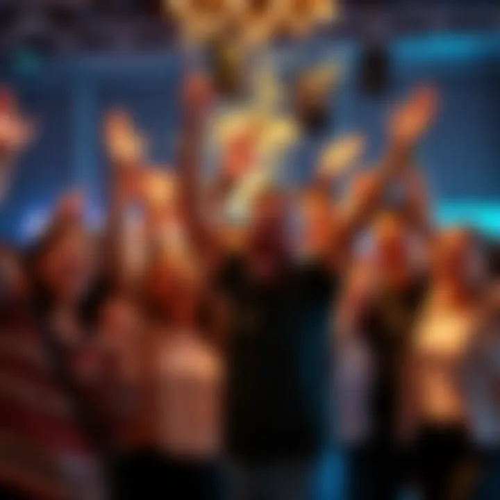 A group of people celebrating their achievements with smiles and cheers, symbolizing progress and excitement for future milestones