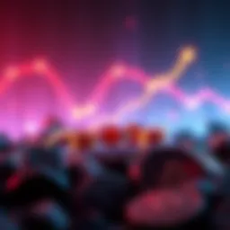 A graphic showing a rising graph with coins symbolizing the $ token and key milestones for 2025 lined up, signaling potential growth.