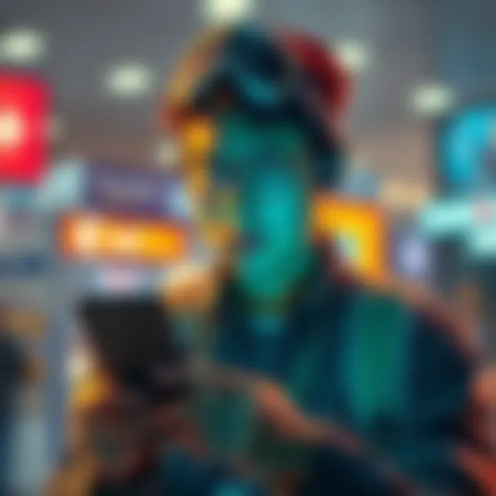 Person reviewing transaction details A person looking at their phone while checking transaction details, looking concerned about a payment issue