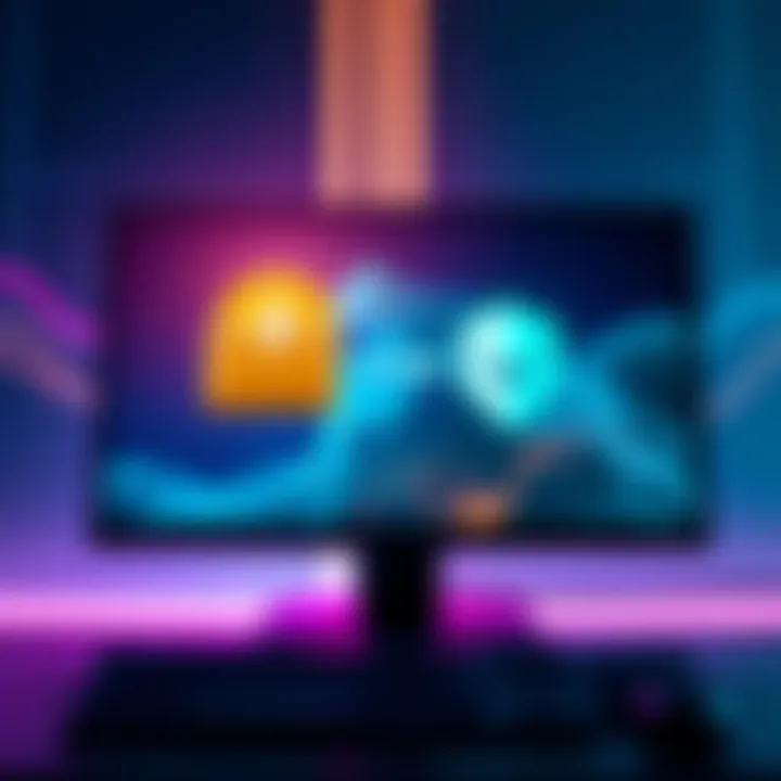 A graphic showing a L2 wallet sending tokens to a MetaMask wallet on a computer screen