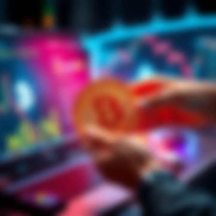 A person transferring Bitcoin from NiceHash to a Kraken account on a computer.