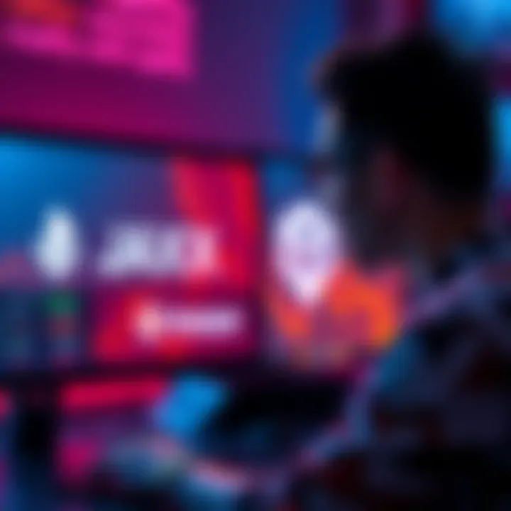A person looking at a computer screen with JAXX Wallet and Trezor logos, considering transferring their cryptocurrency