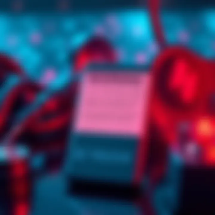 A warning notice from Trezor about potential risks to funds, featuring a Trezor device and alert symbols.