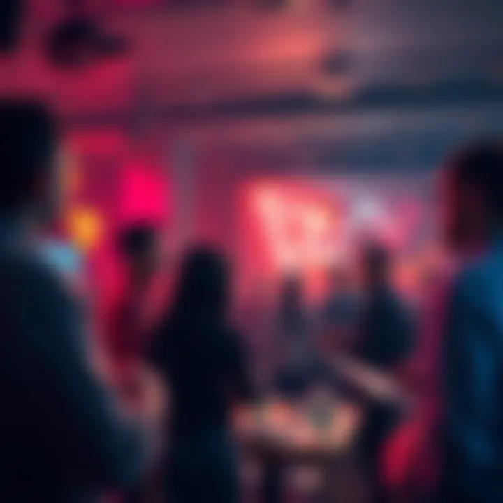 People discussing the potential of TRX cryptocurrency in a community forum setting.
