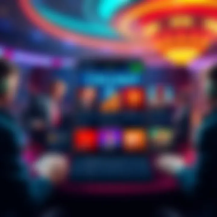 Trump's Casino App Launch A visual of Trump's casino app interface featuring global event betting options with Crypto.com branding