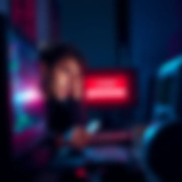 UK residents experiencing login issues A frustrated person at a computer looking at a login error message, highlighting login problems after Daylight Savings time change