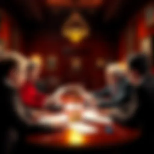 A group of US lawmakers gathered around a table, reviewing documents about Bitcoin and cryptocurrency regulations.
