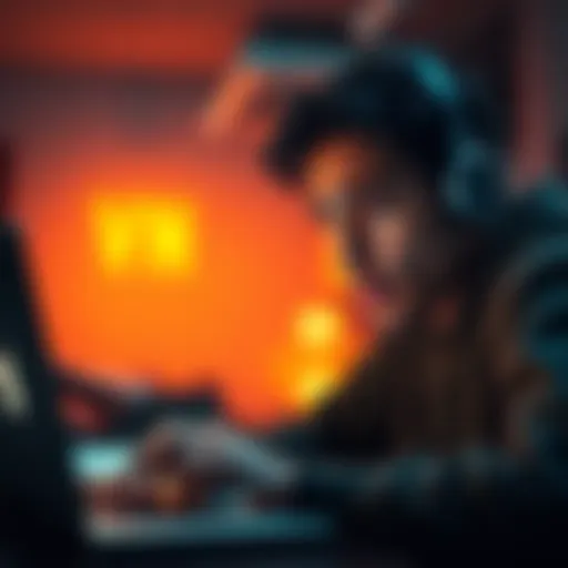 A person looking at a laptop with a concerned expression, considering options for claiming rewards legally in the US without a VPN.