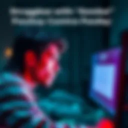A person looking frustrated at a computer screen while trying to create a Gemini Passkey, with error messages visible.