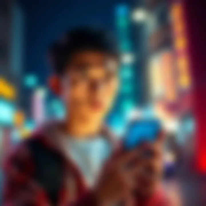 A person looking worried while holding a smartphone displaying a digital wallet app, concerned about lost Taiko funds