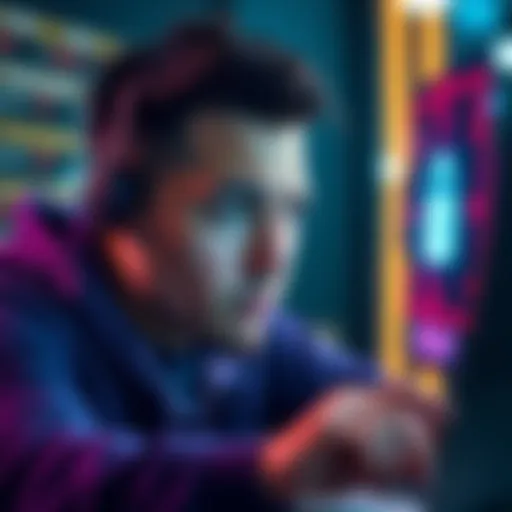 A person looking frustrated while trying to log into their device with a recovery message on the screen.