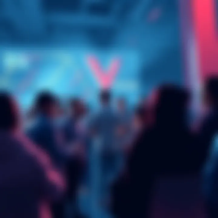 Vechain enthusiasts engaging in discussion about updates and insights