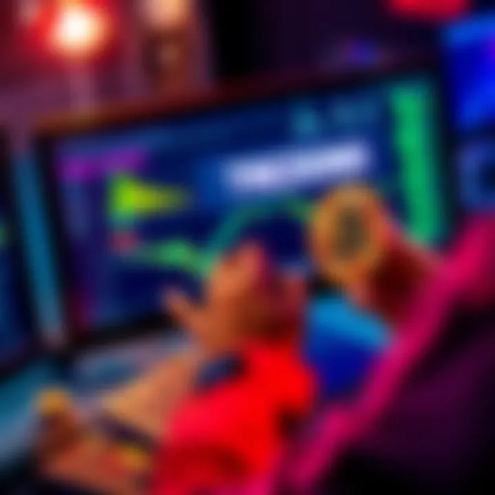 A person checking a Trezor wallet address on a computer screen before transferring Bitcoin from Coinbase.