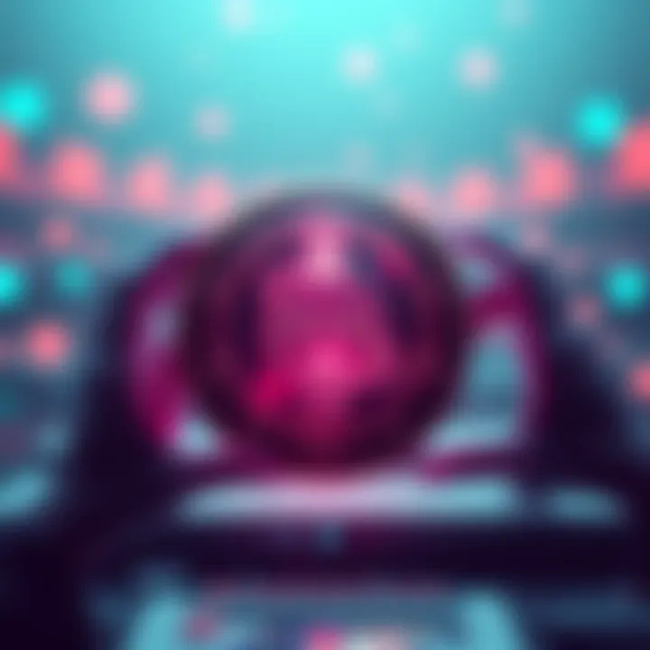 A visual representation of the $VOOZ memetility coin showcasing anonymous chat and video features with a focus on privacy and monetization.