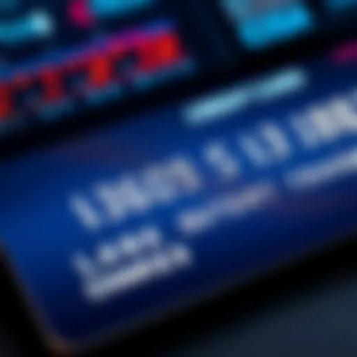 A close-up of a credit card with unusual charges appearing on a screen, illustrating confusing transactions.