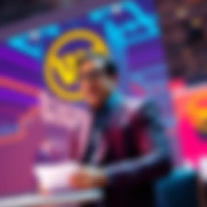 Western Union's CEO gives a presentation about the benefits of stablecoins in financial services