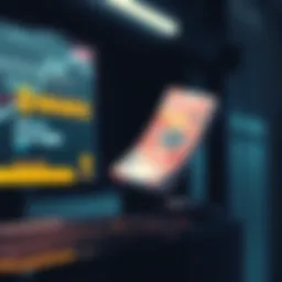 A visual guide showing banknotes being transferred from a Binance platform to a user's bank account, symbolizing the process of converting FDUSD to GBP.
