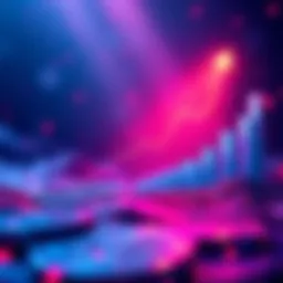 A graph showing the rise of XRP price nearing 2k with upward trend lines