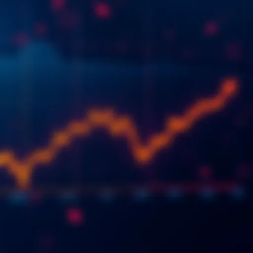 Chart showing the decline of XRP price over the past six months with a downward trend line.