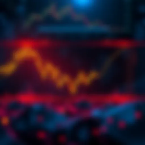 A graph showing a steep decline in XRP prices, indicating market instability and investor concern